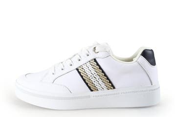 Tommy Hilfiger Sneakers Meisjes in maat 36 Wit, Verzenden, Jongen of Meisje, Schoenen, Tommy Hilfiger