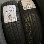 2 x Kumho Ecsta 155-60-15 Zomerbanden 5,5mm, Gebruikt, Ophalen of Verzenden, Band(en), Personenwagen