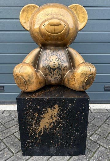 Daluxe Art - 1999 • XXL Pop Art Teddybear Display – 110 cm