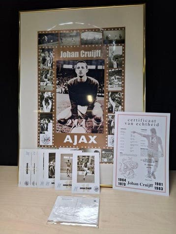 Ajax - Ajax - Johan Cruijff - Ingelijste, Nieuw