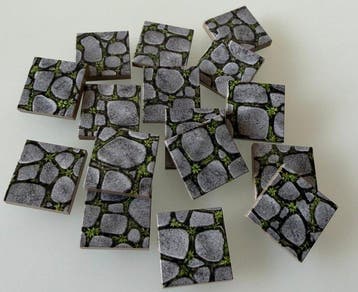 Lego Stenen - Lego uniek beprinte 2x2 tegels pad 100 stuks, Nieuw