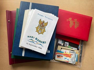 Indonesië 1948/1999 - Partij in 3 Albums los, Gestempeld
