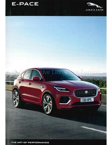 2021 JAGUAR E-PACE INSTRUCTIEBOEKJE ENGELS, Auto diversen, Handleidingen en Instructieboekjes