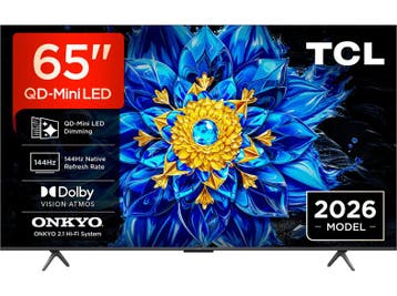 Tcl - MINI-LED 60-69 Ultra HD 4K TV - 65 inch, Audio, Tv en Foto, Overige merken, Verzenden, Nieuw, 100 cm of meer