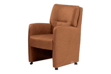 Eetkamerstoel Cosy - eetkamerstoelen - Taupe, Nieuw, Stof