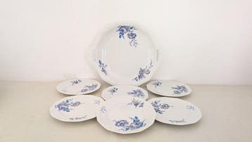 Rosenthal - Tafelservies voor 6 (7) - Rose Blu - Porselein -