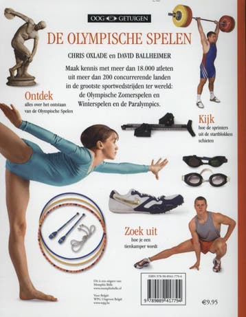 De olympische spelen / Ooggetuigen 9789089417794, Verzenden, Gelezen, David Ballheimer
