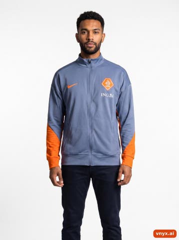 Nike Sportjassen Heren maat S Slate Blue Vintage, Ophalen of Verzenden, Nieuw