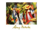 Kunstdruk August Macke - Ragazze sotto gli alberi 70x50cm, Verzenden, Nieuw