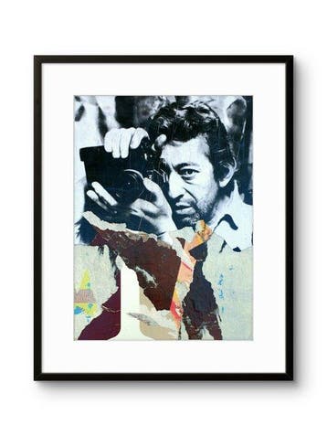 lasveguix (1986) - Serge Gainsbourg - 40x30cm