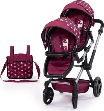 Tweeling poppenwagen Twin Xeo | Retourdeal 34% Korting, Kinderen en Baby's, Speelgoed | Poppen, Ophalen of Verzenden, Zo goed als nieuw