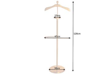 Elegante valet VALET 128 cm goudkleurige aluminium, Ophalen of Verzenden, Nieuw