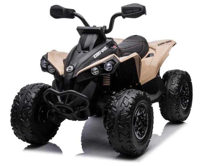CAN-AM Renegade 4x4, 24v Quad, leder zitje, rubberen banden, Kinderen en Baby's, Speelgoed | Buiten | Accuvoertuigen, Nieuw, Ophalen of Verzenden