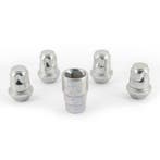 H&R Wielslotenset M14x1.50 konisch - 4 slotmoeren incl. adap, Verzenden, Nieuw