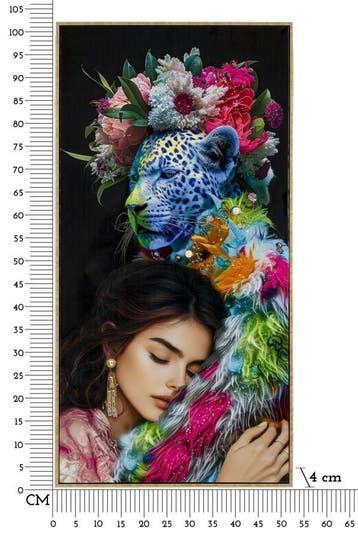 MOIRA GELAKT CANVAS MET FRAME -B- CM 52X4X102 - 032600000B, Ophalen of Verzenden, Nieuw