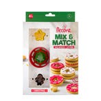 Koekjes Uitsteker Set Kerst Mix & Match 4-delig, Verzenden, Nieuw
