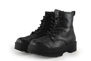 Skechers Veterboots Meisjes in maat 35 Zwart, Verzenden, Jongen of Meisje, Schoenen, Skechers