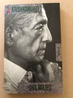 Krishnamurti over ons Milieu - in nieuwstaat, Boeken, Ophalen of Verzenden, Zo goed als nieuw
