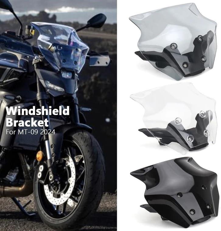 Windscherm MT-09 2024 Aerodynamisch | 60% Korting, Motoren, Accessoires | Overige, Nieuw, Ophalen of Verzenden
