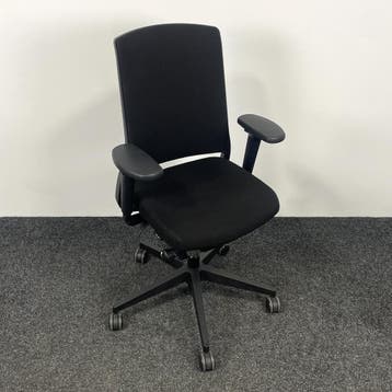 Bureaustoel Gispen Zinn - Zwart, Gebruikt, Zwart, Ophalen of Verzenden, Bureaustoel