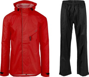 AGU - XXL Passat Regenpak Essential - Rood, Fietsen en Brommers, Fietsaccessoires | Fietskleding, Verzenden, Nieuw