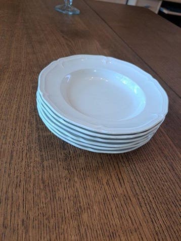 Villeroy & Boch - Bord (6) - MANOIR - Porselein - 6 diepe