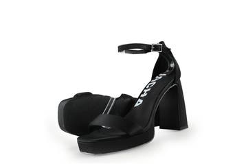 Sacha Sandalen in maat 38 Zwart, Verzenden, Zwart, Sandalen of Muiltjes, Zo goed als nieuw