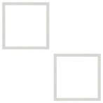 LED Paneel Slim 2 Pack - 30x30 Helder/Koud Wit 6400K - 24W, Ophalen of Verzenden, Nieuw, Lamp met armatuur