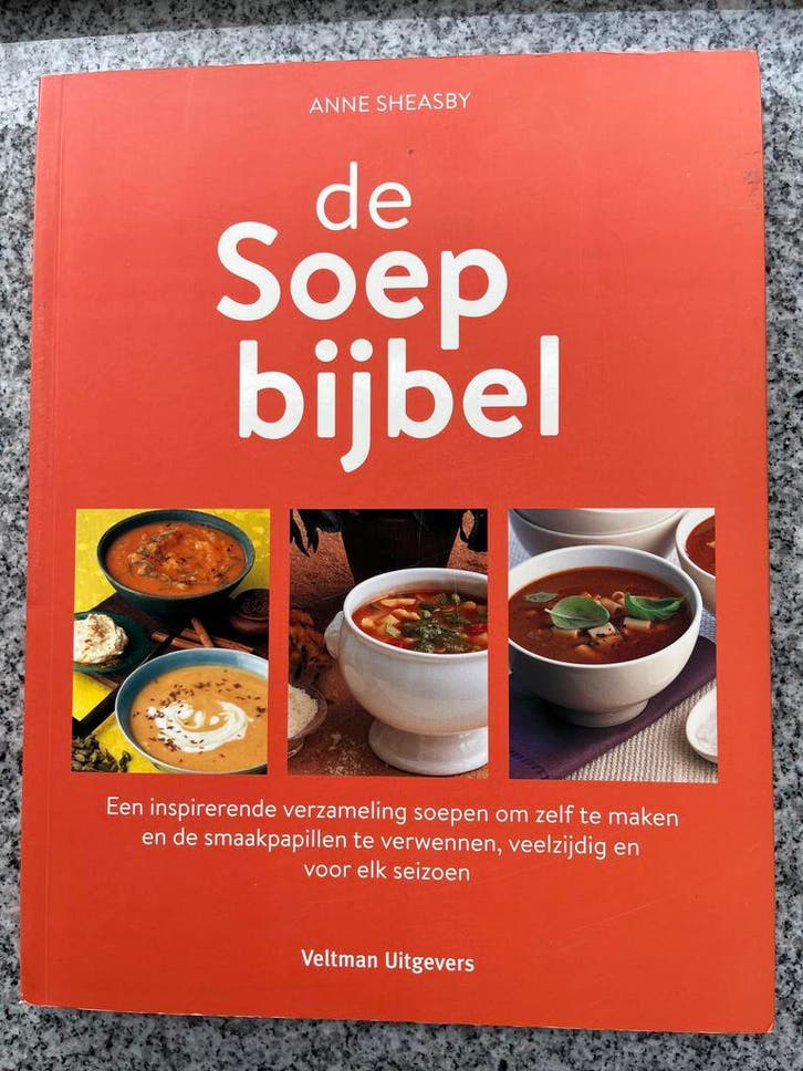 De soepbijbel, Boeken, Kookboeken, Europa, Gelezen, Voorgerechten en Soepen, Hoofdgerechten, Verzenden
