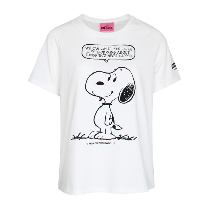Frogbox • wit t-shirt Snoopy dont waste life • 36, Kleding | Dames, Tops, Wit, Nieuw, Maat 36 (S), Verzenden