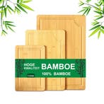 Bamboe Snijplanken Set 3-delig – Luxe En Duurzaam, Huis en Inrichting, Keuken | Keukenbenodigdheden, Nieuw