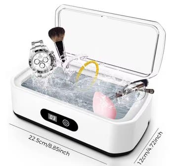 Ultrasone Reiniger 49kHz 650ml voor Bril en Sieraden, Doe-het-zelf en Verbouw, Reinigingsmachines, Verzenden, Nieuw