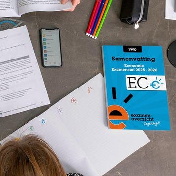 ExamenOverzicht - Samenvatting Economie VWO -, Verzenden, Zo goed als nieuw, ExamenOverzicht