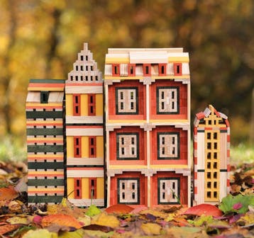 KAPLA - KAPLA Barrel - Constructiespeelgoed - HERFST DOOS -, Ophalen of Verzenden, Zo goed als nieuw