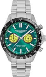 Aston Martin MTIS1F502 Icon chronograaf horloge 44 mm, Overige merken, Staal, Verzenden, Polshorloge