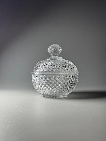 Baccarat - Pot - Serie Geslepen Diamanten - Kristal -, Antiek en Kunst