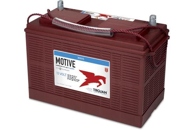 Trojan Motive Loodzuur accu | 30XHS | 12V 130Ah, Auto-onderdelen, Accu's en Toebehoren, Ophalen of Verzenden