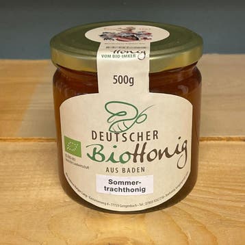 BIO-Honing Rauw - Zomer (Sommertracht) Zwarte Woud (500 gr.), Ophalen of Verzenden, Nieuw