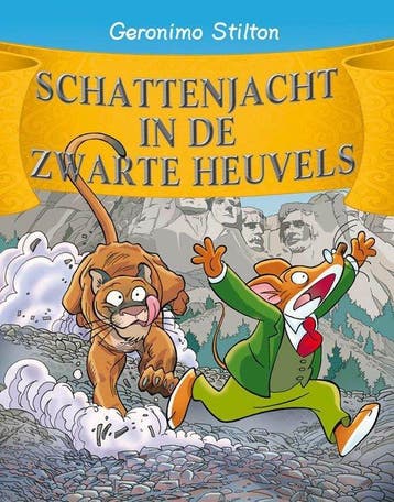 Schattenjacht in de Zwarte Heuvels - Geronimo Stilton, Verzenden, Zo goed als nieuw, Geronimo Stilton