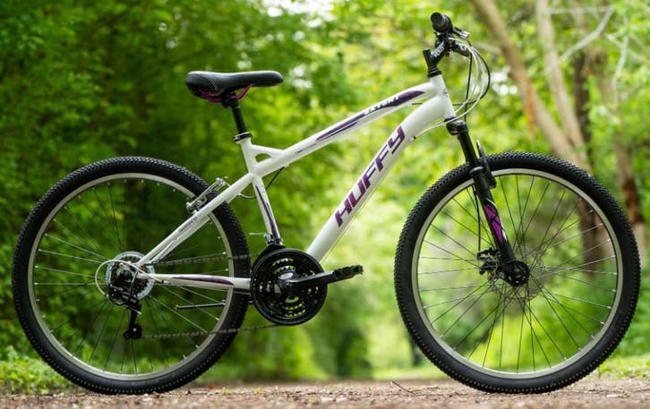 Meisjes Mountainbike 26 Inch Huffy Extent Wit - OP=OP, Fietsen en Brommers, Fietsen | Mountainbikes en ATB, Dames, Minder dan 45 cm