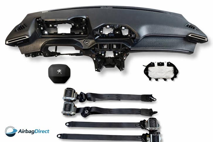 AIRBAG SET – DASHBOARD Peugeot 208 GT - 2008 GT 2020+, Auto-onderdelen, Dashboard en Schakelaars, Nieuw, 12 maanden garantie, Peugeot