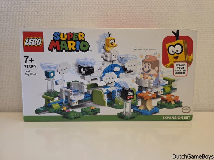 LEGO - Super Mario - Lakitu Sky World, Kinderen en Baby's, Speelgoed | Duplo en Lego, Gebruikt, Verzenden