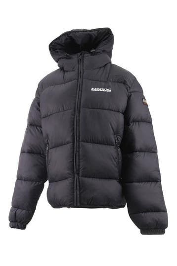 Napapijri Jas in maat S Zwart, Kleding | Dames, Jassen | Winter, Napapijri, Verzenden, Zo goed als nieuw, Zwart
