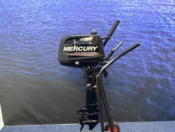 Mercury 5 pk buitenboordmotor | Kortstaart | Als Nieuw “, Minder dan 5 pk, Viertaktmotor, Ophalen of Verzenden, Zo goed als nieuw