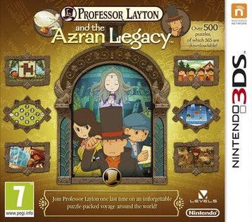 3DS Professor Layton and the Azran Legacy (Engelstalig), Spelcomputers en Games, Games | Nintendo 2DS en 3DS, Verzenden, Zo goed als nieuw