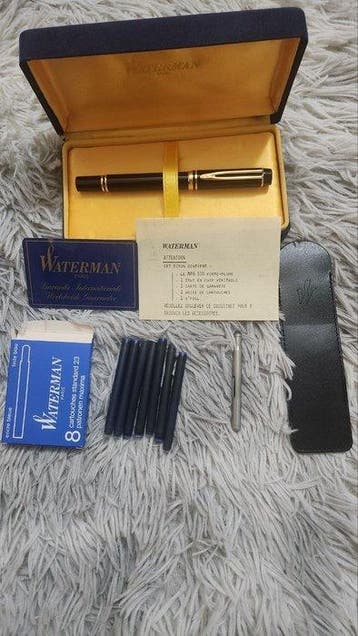 Waterman - Le Man 100 Black - Vulpen, Nieuw