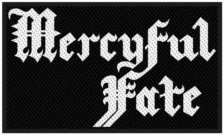 Mercyful Fate - Logo - patch officiële merchandise, Verzamelen, Muziek, Artiesten en Beroemdheden, Kleding, Nieuw, Ophalen of Verzenden