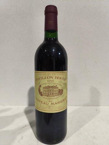 1995 Pavillon Rouge du Château Margaux - Margaux - 1 Fles, Nieuw
