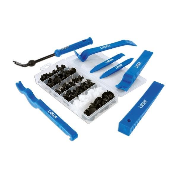 Bekleding demontage set 107-delig (AUTO GEREEDSCHAP), Auto diversen, Autogereedschap, Nieuw, Verzenden