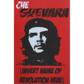 Wandbord Che Guevara, Verzamelen, Ophalen of Verzenden, Nieuw, Poster, Artwork of Schilderij